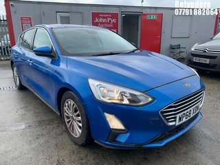 Location: Belvedere - 2018 FORD  FOCUS TITANIUM 5 Door Hatchback  REG: WP68XBN, Keys: Yes, MOT Expiry date: 12/12/2024, 999 PETROL, 6 Speed Manual Petrol, Former Keepers: 3