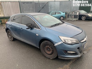 Location: Belvedere - 2012 VAUXHALL ASTRA EXCLUSIV 98 5 Door Hatchback REG: FN62UHM, Keys: No, MOT Expiry date: 02/04/2025, 1398 Petrol, 5 Speed Manual Petrol, Former Keepers: 6