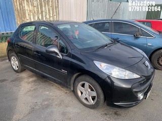 Location: Belvedere - 2009 PEUGEOT 207 VERVE 5 Door Hatchback REG: LX09TZH, Keys: No, MOT Expiry date: 28/04/2025, 1360 Petrol, 5 Speed Manual Petrol, Former Keepers: 8