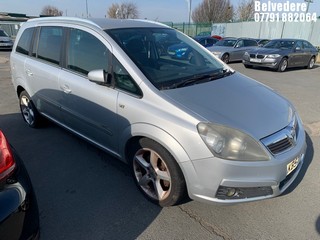 Location: Belvedere - 2007 VAUXHALL ZAFIRA SRI 16V A MPV REG: KB57FKE, Keys: No, MOT Expiry date: 02/03/2024, 2198 Petrol, 4 Speed Auto Petrol, Former Keepers: 4