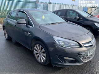 Location: Belvedere - 2013 VAUXHALL ASTRA ELITE 5 Door Hatchback REG: MA63ZVK, Keys: No, MOT Expiry date: 18/10/2024, 1598 Petrol, 5 Speed Manual Petrol, Former Keepers: 3
