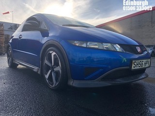 Location: Edinburgh - 2006 HONDA CIVIC TYPE-S I-CTDI 3 Door Hatchback REG: SH56HPV, Keys: Yes, MOT Expiry date: 15/11/2024, 2204 Diesel, 6 Speed Manual Diesel, Former Keepers: 4