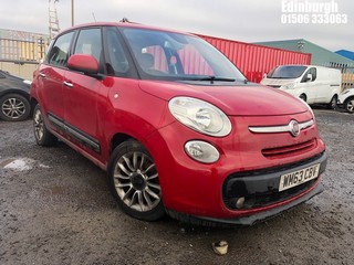 Location: Edinburgh - 2013 FIAT 500L LOUNGE MULTIJET MPV REG: WM63CBV, Keys: No, MOT Expiry date: 30/05/2025, 1248 Diesel, 5 Speed Manual Diesel, Former Keepers: 4