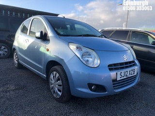 Location: Edinburgh - 2012 SUZUKI ALTO PLAY 5 Door Hatchback REG: SJ12XZB, Keys: No, MOT Expiry date: 04/03/2024, 996 Petrol, 5 Speed Manual Petrol, Former Keepers: 3