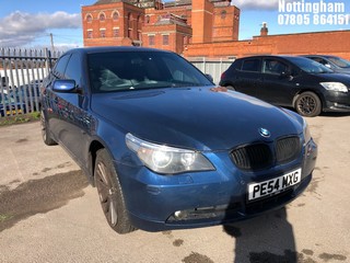 Location: Nottingham - 2004 BMW 530I SE AUTO 4 Door Saloon REG: PE54MXG, Keys: No, MOT Expiry date: 05/03/2025, 2979 Petrol, 6 Speed Auto Petrol, Former Keepers: 11