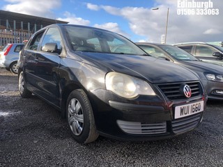 Location: Edinburgh - 2006 VOLKSWAGEN POLO E 55 5 Door Hatchback REG: WUI1660, Keys: No, MOT Expiry date: 08/11/2024, 1198 Petrol, 5 Speed Manual Petrol, Former Keepers: 6