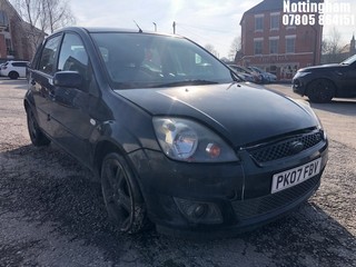 Location: Nottingham - 2007 FORD FIESTA ZETEC CLIMATE 5 Door Hatchback REG: PK07FDV, Keys: Yes, MOT Expiry date: 22/04/2025, 1242 Petrol, 5 Speed Manual Petrol, Former Keepers: 7