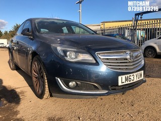 Location: MITCHAM - 2013 VAUXHALL INSIGNIA DESIGN NAV S/S 5 DOOR HATCHBACK REG: LM63YUW, 1364cc PETROL, 6 SPEED MANUAL PETROL, Former Keepers: 3, Keys: No, MOT: Expiry date12/11/2024