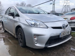Location: Mitcham - 2013 TOYOTA PRIUS HYBRID 5 Door Hatchback REG: LW13CVO, Keys: No, MOT Expiry date: 19/01/2025, 1797 Hybrid Electric, AUTOMATIC, Former Keepers: 2