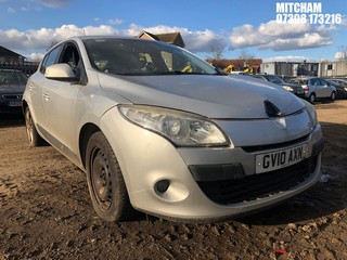 Location: Mitcham - 2010 RENAULT MEGANE I-MUSIC VVT 100 5 Door Hatchback REG: GV10AXN, Keys: No, MOT Expiry date: 22/07/2025, 1598 Petrol, 5 Speed Manual Petrol, Former Keepers: 6