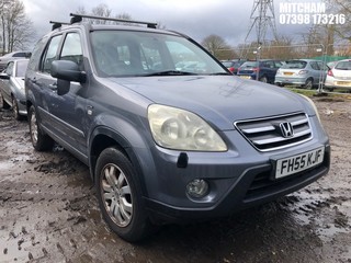 Location: Mitcham - 2006 HONDA CR-V I-VTEC SE SPORT Estate REG: FH55KJF, Keys: No, MOT Expiry date: 18/01/2025, 1998 Petrol, 5 Speed Manual Petrol, Former Keepers: 10