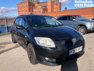 Location: Nottingham - 2008 TOYOTA AURIS T3 VVT-I 5 Door Hatchback REG: FD08NFA, Keys: No, MOT Expiry date: 09/02/2026, 1598 Petrol, 5 Speed Manual Petrol, Former Keepers: 8