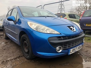 Location: Mitcham - 2008 PEUGEOT 207 M:PLAY 5 Door Hatchback REG: LR57XOU, Keys: No, MOT Expiry date: 16/12/2025, 1360 Petrol, 5 Speed Manual Petrol, Former Keepers: 5