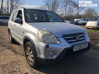 Location: Mitcham - 2005 HONDA CR-V VTEC SPORT Estate REG: ST05XTU, Keys: No, MOT Expiry date: 30/09/2025, 1998 Petrol, 5 Speed Manual Petrol, Former Keepers: 6