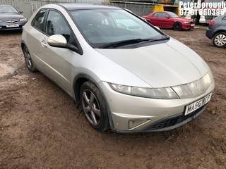 Location: Peterborough - 2006 HONDA CIVIC ES I-VTEC 5 Door Hatchback REG: MA56VEP, Keys: No, MOT Expiry date: 06/11/2024, 1799 Petrol, 6 Speed Manual Petrol, Former Keepers: 4