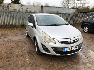 Location: Peterborough - 2013 VAUXHALL CORSA EXCLUSIV AC AUTO 5 Door Hatchback REG: LD13UPH, Keys: No, MOT Expiry date: 10/01/2025, 1398 Petrol, 4 Speed Auto Petrol, Former Keepers: 10