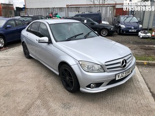 Location: BRENTWOOD - 2009 MERCEDES C220 SPORT CDI A 	 4 DOOR SALOON REG: VJZ5545, 2148cc DIESEL, 5 SPEED AUTO DIESEL, Former Keepers: 10, Keys: No, MOT: Expiry date04/04/2025