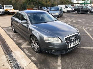 Location: BRENTWOOD - 2008 AUDI A6 LE MANS TDI AUTO 	 4 DOOR SALOON REG: RJ58MZE, 2698cc DIESEL, 6 SPEED AUTO DIESEL, Former Keepers: 4, Keys: No, MOT: Expiry date26/11/2025
