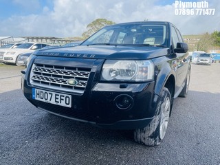Location: Plymouth - 2007 LAND ROVER FREELANDER HSE TD4 A Estate REG: HD07EFO, Keys: No, MOT Expiry date: 22/01/2025, 2179 Diesel, 6 Speed Auto Diesel, Former Keepers: 5