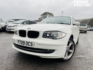 Location: Plymouth - 2009 BMW 116I SPORT 5 Door Hatchback REG: YT09OCS, Keys: No, MOT Expiry date: 01/07/2025, 2000 Petrol, 6 Speed Manual Petrol, Former Keepers: 15