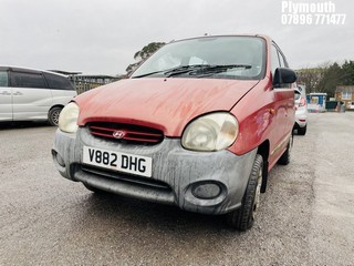 Location: Plymouth - 1999 HYUNDAI ATOZ AUTO 5 Door Hatchback REG: V882DHG, Keys: No, MOT Expiry date: 04/10/2023, 999 Petrol, 2/3 Speed Auto Petrol, Former Keepers: 5