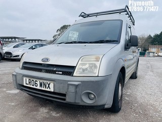 Location: Plymouth - 2006 FORD TRAN CONNECT T230 LX TDCI Panel Van REG: LR06WNX, Keys: No, MOT Expiry date: 07/05/2025, 1753 Diesel, 5 Speed Manual Diesel, Former Keepers: 4