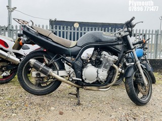 Location: Plymouth - 1999 SUZUKI GSF 600 X Motorcycle REG: T144RMW, Keys: Required, MOT Expiry date: 08/04/2025, 599 Petrol, , Former Keepers: 3