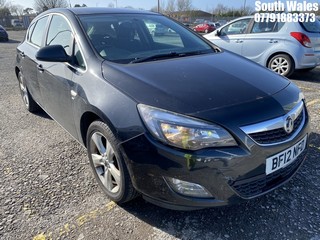 Location: South Wales - 2012  VAUXHALL ASTRA SRI 	 5 Door Hatchback 	 REG: BF12NFD, 1398cc Petrol , 5 Speed Manual Petrol 	, Former Keepers: 4, Keys: Yes, MOT Expiry date: 12/03/2025