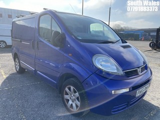 Location: South Wales - 2006 VAUXHALL VIVARO 2900 DI SWB Panel Van REG: FH55RKN, Keys: No, MOT Expiry date: 14/08/2024, 1870 Diesel, 5 Speed Manual Diesel, Former Keepers: 9