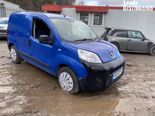 Location: Leeds - 2015 PEUGEOT BIPPER PROFESSIONAL HDI Panel Van REG: KE15OYV, Keys: No, MOT Expiry date: 06-10-2025, 1248 Diesel, 5 Speed Manual Diesel, Former Keepers: 2