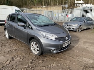 Location: Leeds - 2014 NISSAN NOTE ACENTA PREMIUM DIG-S MPV REG: RV64MXD, Keys: No, MOT Expiry date: 06-12-2024, 1198 Petrol, 5 Speed Manual Petrol, Former Keepers: 3