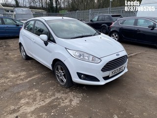 Location: Leeds - 2013 FORD FIESTA ZETEC 5 Door Hatchback REG: YS13OFC, Keys: No, MOT Expiry date: 18-08-2024, 998 Petrol, 5 Speed Manual Petrol, Former Keepers: 3