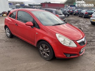 Location: Leeds - 2010 VAUXHALL CORSA ENERGY 3 Door Hatchback REG: MT60GDX, Keys: No, MOT Expiry date: 10-07-2025, 1229 Petrol, 5 Speed Manual Petrol, Former Keepers: 9