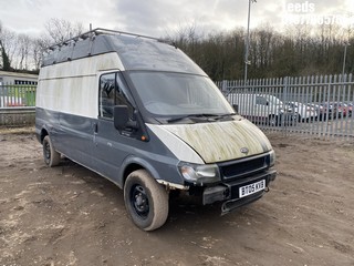 Location: Leeds - 2005 FORD TRANSIT 350 LWB Panel Van REG: BT05KVB, Keys: No, MOT Expiry date: 27-08-2021, 2402 Diesel, 5 Speed Manual Diesel, Former Keepers: 5