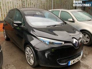 Location:  Hayes - 2013 RENAULT  ZOE DYNAMIQUE INTENS AUTO 5 Door Hatchback REG: LM13NZA, Keys: No, MOT Expiry date: 17/04/2024, 0 Electric, 1 Speed Auto Electric, Former Keepers: 6
