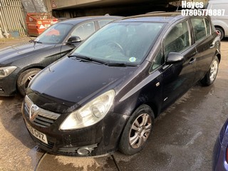 Location:  Hayes - 2009 VAUXHALL CORSA ACTIVE 5 Door Hatchback REG: FL59GVZ, Keys: No, MOT Expiry date: 20/12/2024, 1229cc Petrol, 5 Speed Manual Petrol, Former Keepers: 6