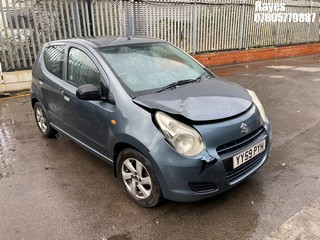 Location:  Hayes - 2009 SUZUKI ALTO SZ3 5 Door Hatchback REG: YY59PYH, Keys: No, MOT Expiry date: 10/03/2025, 996 Petrol, 5 Speed Manual Petrol, Former Keepers: 4