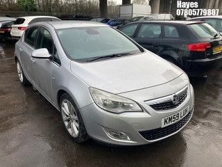 Location:  Hayes - 2009 VAUXHALL ASTRA SE TURBO 5 Door Hatchback REG: KM59LUH, Keys: No, MOT Expiry date: 30/11/2025, 1598 Petrol, 6 Speed Manual Petrol, Former Keepers: 7