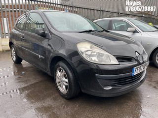 Location:  Hayes - 2007 RENAULT CLIO EXTREME 3 Door Hatchback REG: KF07UPY, Keys: No, MOT Expiry date: 15/10/2025, 1149 Petrol, 5 Speed Manual Petrol, Former Keepers: 5