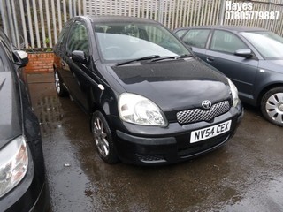 Location:  Hayes - 2004 TOYOTA YARIS T3 3 Door Hatchback REG: NV54CEX, Keys: No, MOT Expiry date: 05/06/2024, 1299 Petrol, 5 Speed Manual Petrol, Former Keepers: 7