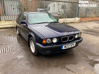 Location:  Hayes - 1995 BMW 530 I TOURING Estate REG: M22SPA, Keys: No, MOT Expiry date: 30/03/2024, 2997 Petrol, 5 Speed Manual Petrol, Former Keepers: 12
