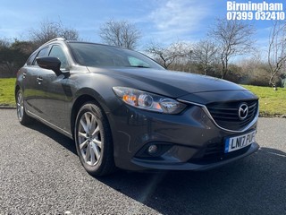 Location: Birmingham - 2017 MAZDA  6 SE-L NAV D AUTO 	 Estate  REG: LN17PUF, 2191cc Diesel , 6 Speed Auto Diesel 	, Former Keepers: 2, Keys: Yes, MOT Expiry date: 08/11/2024