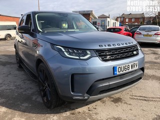 Location: Nottingham - 2018  LAND ROVER  DISCOVERY LUXURY HSE SD4  Estate  REG: OU68WRV, 1999cc Diesel , 8 Speed Auto Diesel , Former Keepers: 1, Keys: Yes, MOT Expiry date: 08/10/2024