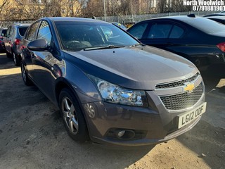 Location: North Woolwich - 2012 CHEVROLET CRUZE LTZ AUTO 5 Door Hatchback REG: LG12ODF, Keys: No, MOT Expiry date: 14/11/2025, 1796 Petrol, 6 Speed Auto Petrol, Former Keepers: 5