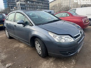 Location: North Woolwich - 2008 CITROEN C4 LX 5 Door Hatchback REG: CE08NKP, Keys: No, MOT Expiry date: 06/11/2024, 1360 Petrol, 5 Speed Manual Petrol, Former Keepers: 13