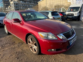 Location: North Woolwich - 2008 LEXUS GS450H SE AUTO 4 Door Saloon REG: HJ08KYB, Keys: No, MOT Expiry date: 01/08/2024, 3456 Hybrid Electric, Variable Speed Auto Petrol, Former Keepers: 5