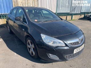 Location: BELVEDERE - 2011 VAUXHALL ASTRA SRI AUTO 	 5 DOOR HATCHBACK REG: CE61ULU, 1598cc PETROL, 6 SPEED AUTO PETROL, Former Keepers: 4, Keys: No, MOT: Expiry date10.05.2025