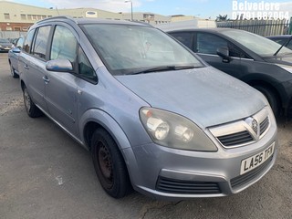 Location: BELVEDERE - 2007 VAUXHALL ZAFIRA ACTIVE 	 MPV REG: LA56TFN, 1598cc PETROL, 5 SPEED MANUAL PETROL, Former Keepers: 6, Keys: No, MOT: Expiry date24.02.2025