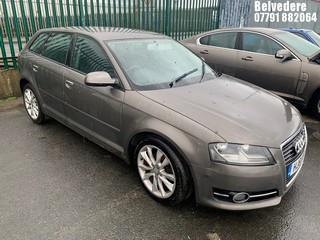 Location: Belvedere - 2011 AUDI A3 SPORT 138 TDI 5 Door Hatchback REG: HJ61XHG, Keys: No, MOT Expiry date: 21/12/2023, 1968 Diesel, 6 Speed Manual Diesel, Former Keepers: 4