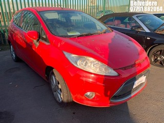 Location: Belvedere - 2009 FORD FIESTA ZETEC 3 Door Hatchback REG: YL10PHU, Keys: No, MOT Expiry date: 08.01.2025, 1242 Petrol, 5 speed manual , Former Keepers: 5
